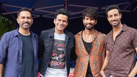 Raj and DK share pic with their series heroes Manoj Bajpayee, Shahid Kapoor, fans call it ...