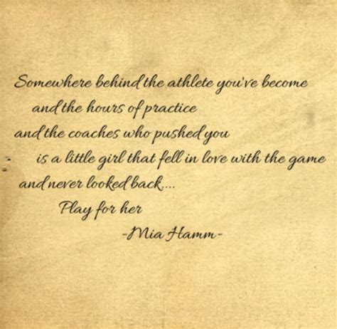 Mia Hamm Quotes Play For Her. QuotesGram