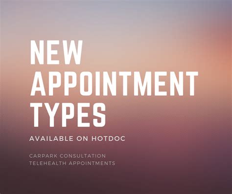 Telehealth and Carpark Appointment bookings via HotDoc — Tyner Road Medical Centre