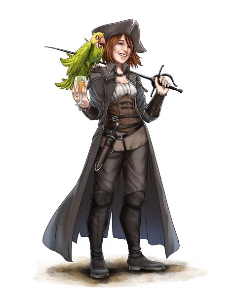 Capt. Raelyn Clifford? | Character art, Dnd characters, Character ...