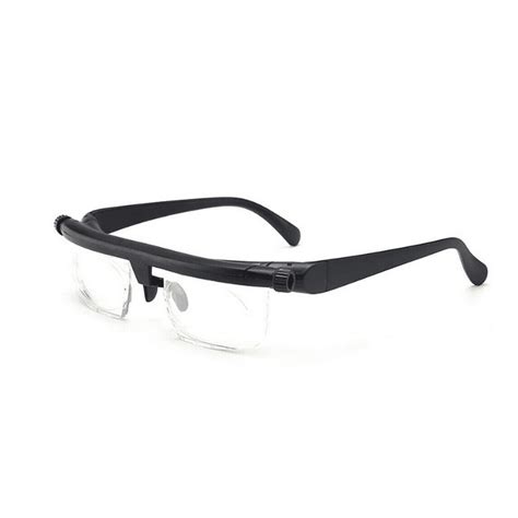 Dial Adjustable Glasses Variable Focus for Reading Distance Vision ...