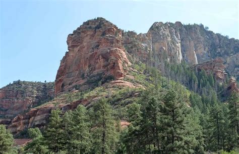 Slide Rock State Park - Hiking Trails & Swimming Map, Sedona Arizona