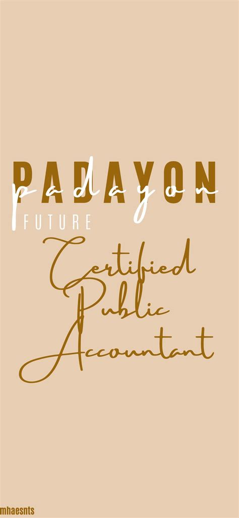 Padayon!!! Future CPA | Accountancy wallpaper aesthetic, Inspirational quotes background ...