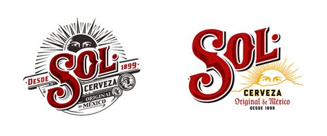 Brand New: New Logo, Identity, and Packaging for Cerveza Sol by Soulsight