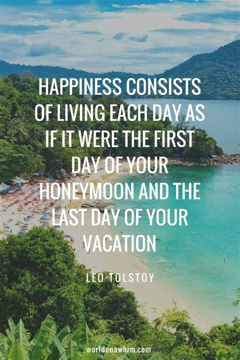 35 Awesome Vacation Quotes You Need to Read - World On A Whim