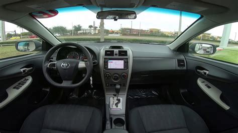 2013 Toyota Corolla S Interior - YouTube