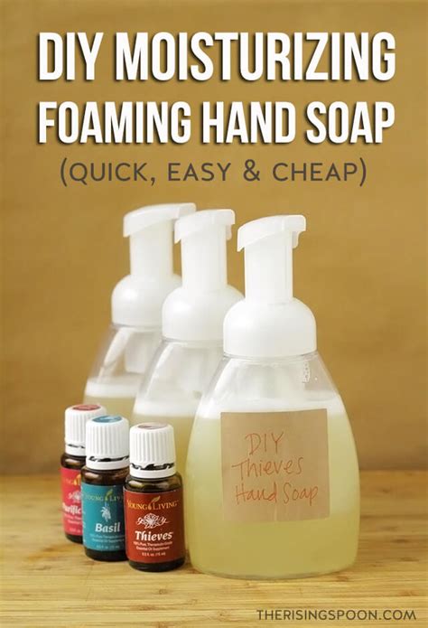 DIY Moisturizing Foaming Hand Soap | The Rising Spoon