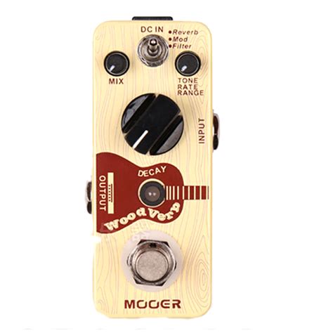 WoodVerb Acoustic Guitar Reverb Pedal Digital Reverb Pedal Reverb/Mod ...