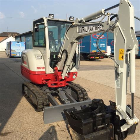 3 Tonne Digger Hire in Sussex and Surrey | Central Plant Hire