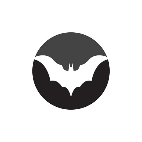 bat vector icon logo template 22137632 Vector Art at Vecteezy