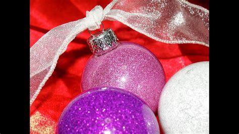 Glitter Floor Wax Ornaments - YouTube