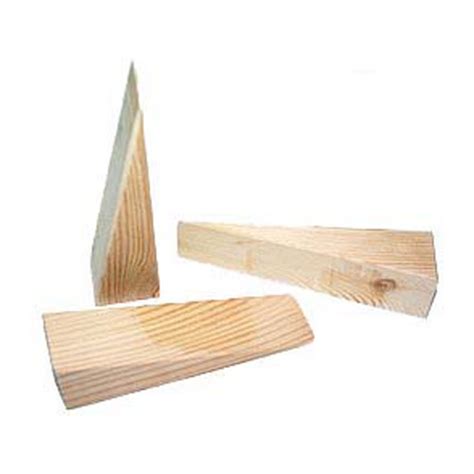 Wooden Door Wedge (Pk/3) - Unified Fire Authority