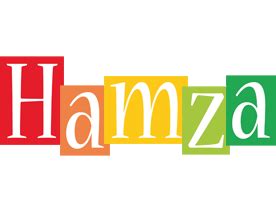 Hamza Logo | Name Logo Generator - Smoothie, Summer, Birthday, Kiddo, Colors Style