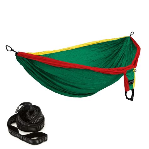 ENO Double Deluxe Camping Hammock and Straps Combo | DFOHome