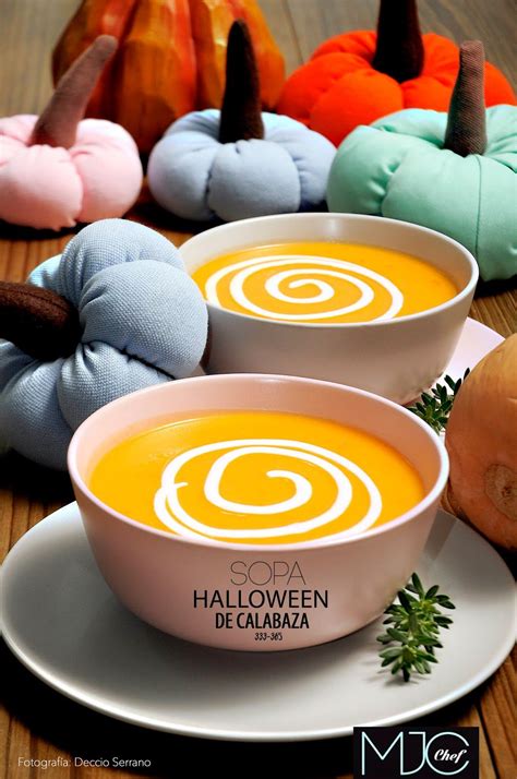 Halloween Soup | Crema de calabaza, Sopa de salmón, Sopas gourmet