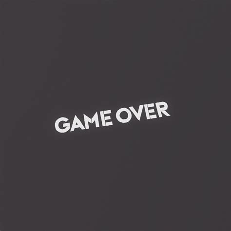 LotPixel - Game Over Graffiti Decal 687