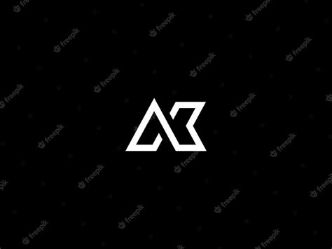 Premium Vector | Ak logo design