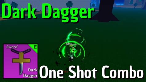 Dark Dagger One Shot Combo With God Human | Blox Fruits | Roblox - YouTube