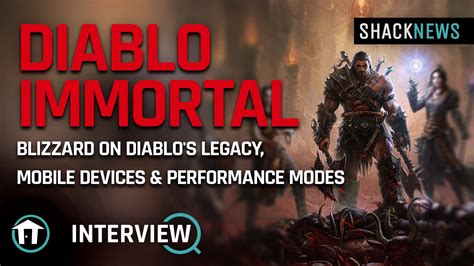 Diablo Immortal interview: Creating a mobile MMO Diablo experience ...