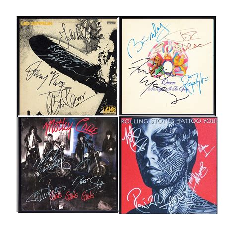 Beatles with the Beatles' Album Art Autographed | Etsy