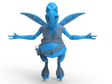 Watto from Star Wars sculpt 3D model | CGTrader