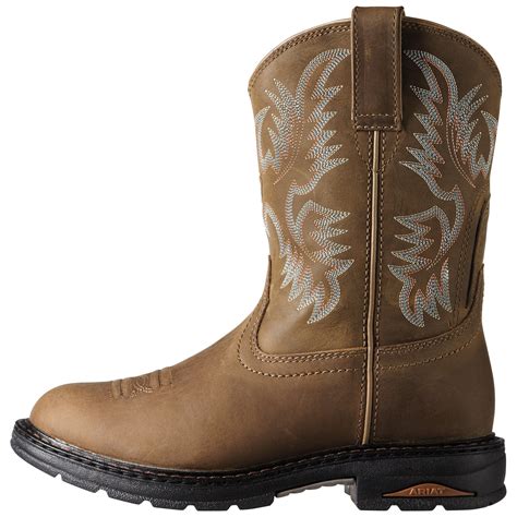 Women's Ariat Tracey Composite Toe Work Boot (Dusty Brown) – Frontier Western Store