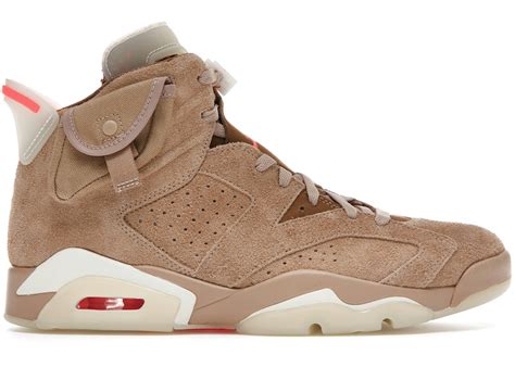 Jordan 6 Retro Travis Scott British Khaki - DH0690-200