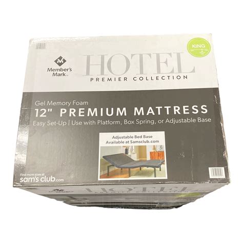 Member's Mark Hotel Premier Collection 12" King Mattress – Ewirelessgear