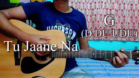 Tu Jaane Na | Atif Aslam | Easy Guitar Chords Lesson+Cover, Strumming ...