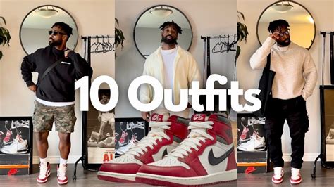 HOW TO STYLE: AIR JORDAN 1 LOST & FOUND "REIMAGINED" 10 OUTFITS - YouTube