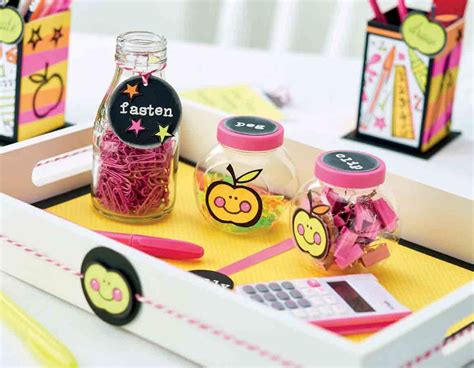 Back To School Stationery Set - Free Craft Project – Papercrafting