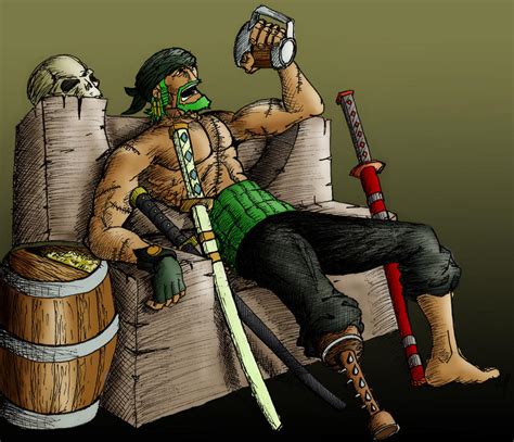 old zoro by Canardinho on DeviantArt