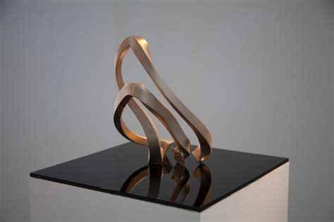 Sculptures made with motion capture, 3D printing, and bronze casting