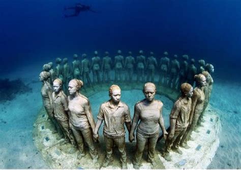 The mystery behind Grenada's haunting underwater sculpture park - Face2Face Africa