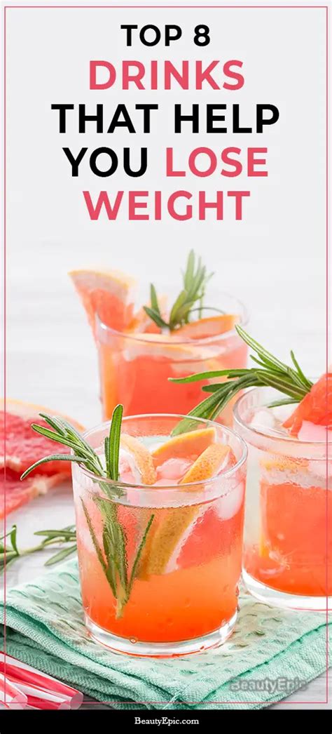 Top 8 Weight Loss Drinks - Healthy Drinks To Lose Weight