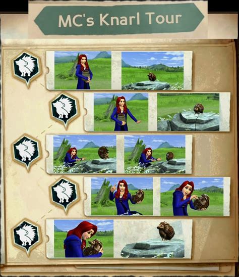 🦔 Mc's Knarl Tour [spoiler for Knarl interactions] : r/HPHogwartsMystery