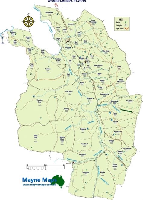 Mayne Maps | Sheep Station Maps