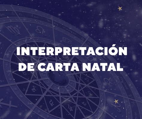 Interpretación carta natal - Astroguía Digital