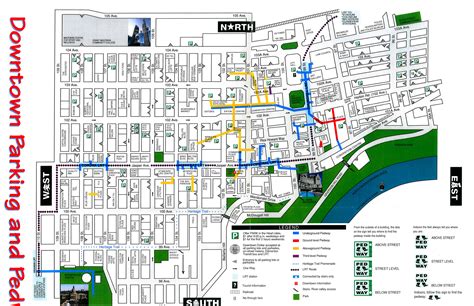 1996 Pedway map | Edmonton City as Museum Project ECAMP