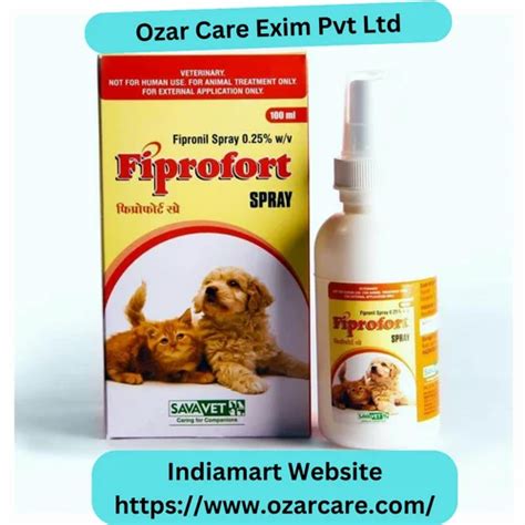 Fipronil Spray For Animal at Rs 388 | Effipro Spray in Nagpur | ID: 2852092232097