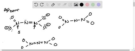 SOLVED: Complete the three Lewis structures for N(NO2)2– by adding missing lone pair electrons ...