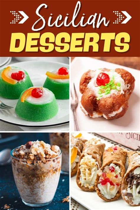 10 Most Popular Sicilian Desserts and Sweets - Insanely Good