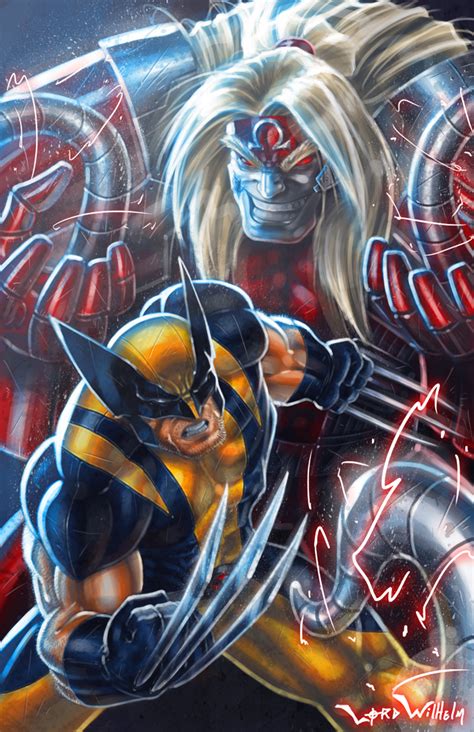 Wolverine Vs Omega Red by LordWilhelm on DeviantArt