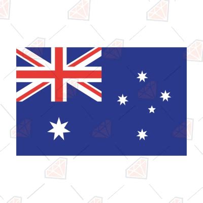 Australia Flag SVG Vector File, Instant Download | PremiumSVG