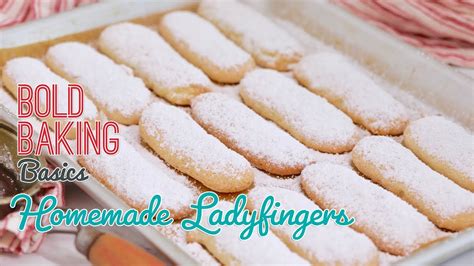 Lady Fingers Recipe - Cake Baking