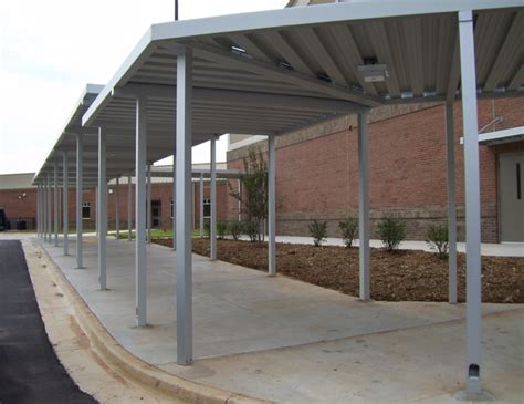 School Canopies | Covered Walkways for Schools | Mitchell Metals