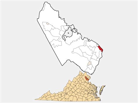 Woodbridge, VA - Geographic Facts & Maps - MapSof.net