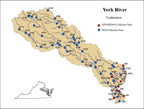 USGS--National Water Monitoring Day 2004: Virginia: York River Basin