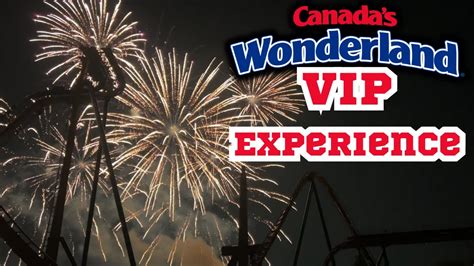 Canada's Wonderland VIP Fireworks Experience Review - YouTube