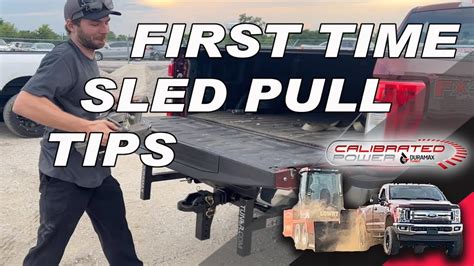 Sled Pulling Tips For First Timers - YouTube